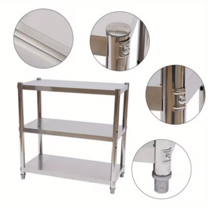 Table/étagère inox professionnelle - Livraison offerte - Neuve