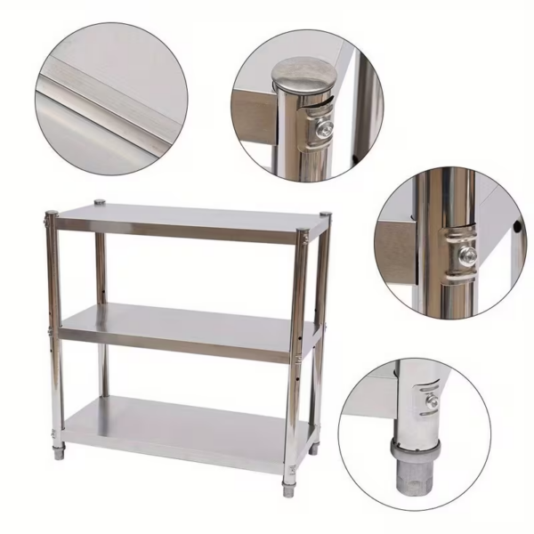 Table/étagère inox professionnelle - Livraison offerte - Neuve