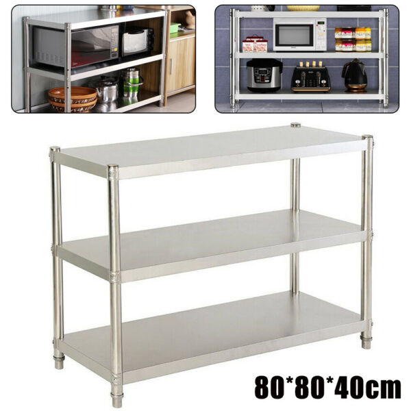 Table/étagère inox professionnelle - Livraison offerte - Neuve