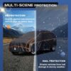 Housse de protection pour voiture contre la grele