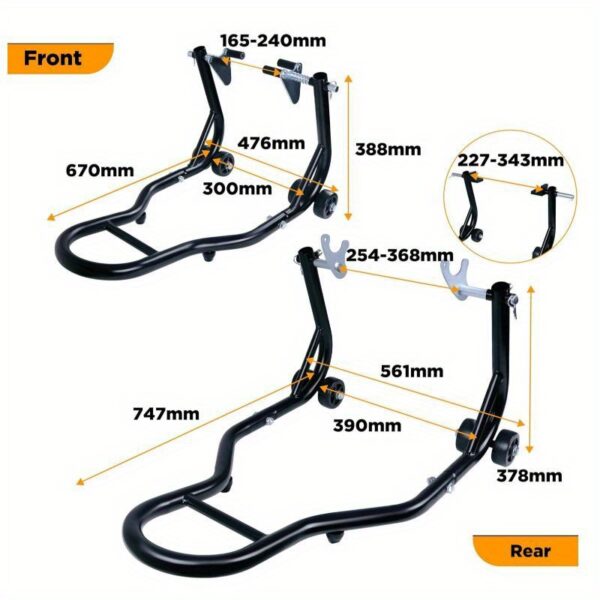 1721893184837-2b38bf67865e450bb962e9e0dd1eac09-goods Support moteur moto reglable en kit de 2 pieces