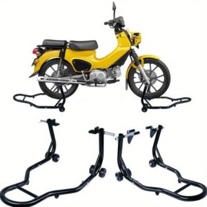 Support moteur moto reglable en kit de 2 pieces