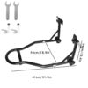 177c0fbc-42a2-453f-b532-db9511ec38c2 Support Support Moto Arriere pour Levage et Transport