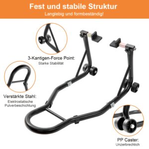 Support Support Moto Arriere pour Levage et Transport