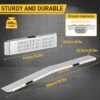 37f37ac8-2d39-4399-88b0-79d4453cb199 Rampe de chargement pliable 180 x 22,5 cm - Jusqu'a 400 kg