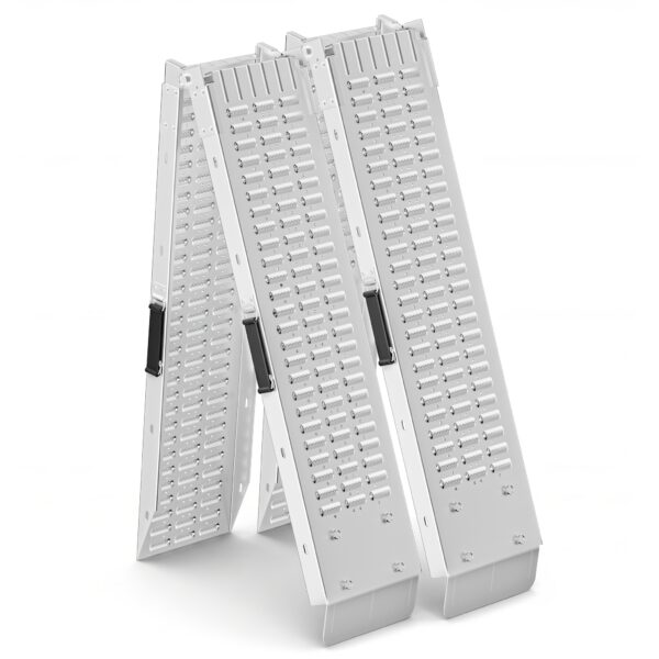 4e04b959-cb49-4452-9e09-71a9c6964120 Rampe de chargement pliable 180 x 22,5 cm - Jusqu'a 400 kg