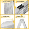 7c1ada26-176f-4090-bfb1-d51801749bed Rampe de chargement pliable 180 x 22,5 cm - Jusqu'a 400 kg