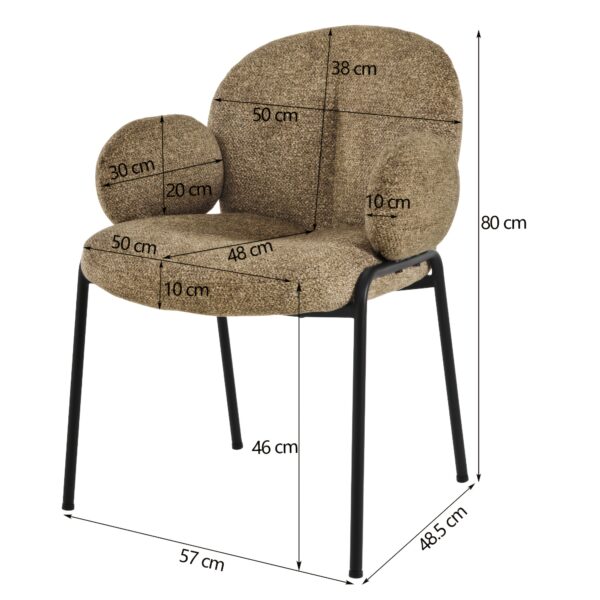 9540d608-5fcf-4222-9e11-f02b20117e4e Ensemble de Chaises Salle à Manger Nuage Variantes Colorées
