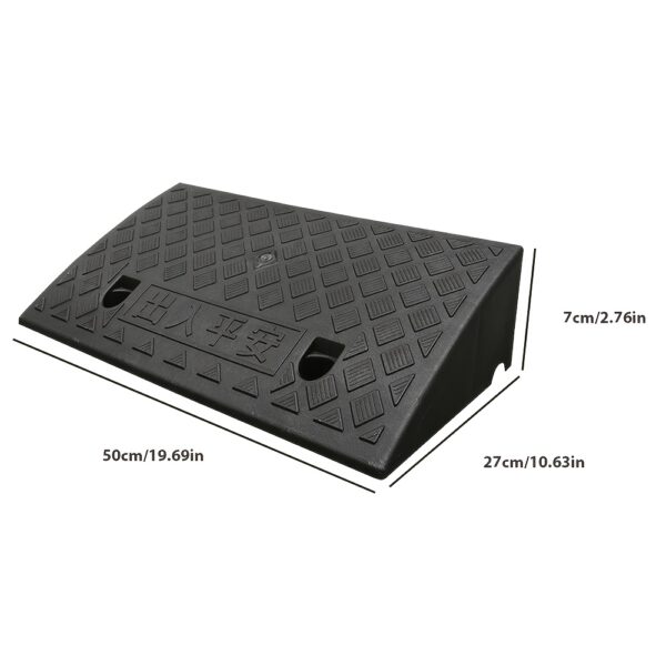 ab93d282-4df8-4fa8-9a8b-16e4ed8df3fd Rampe antiderapante portable Noir 50x27x7cm