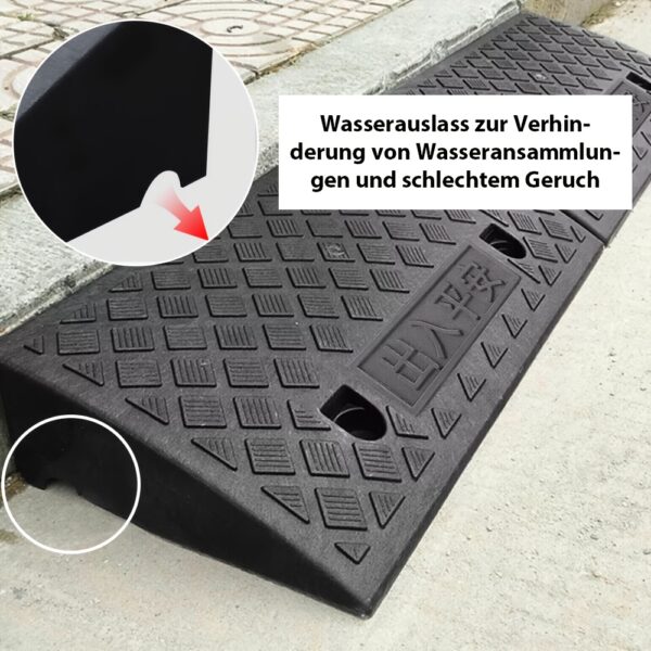 c4e238f3-1830-4ca2-9127-4634854618b7 Rampe antiderapante portable Noir 50x27x7cm