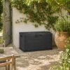 Coffre de jardin en résine 340L anthracite