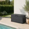 Coffre de jardin en résine 340L anthracite