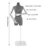Mannequin de couture femme avec entrejambe et bras articulés - 120 à 210 cm