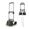 Diable pliant Relaxdays 120 kg en aluminium - compact et léger