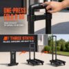 21b577c7-7492-4df4-8942-97e8167ca333 Chariot plateforme pliable 260 kg - plateau extensible et roues pivotantes 360°