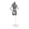Mannequin de couture femme avec entrejambe et bras articulés - 120 à 210 cm