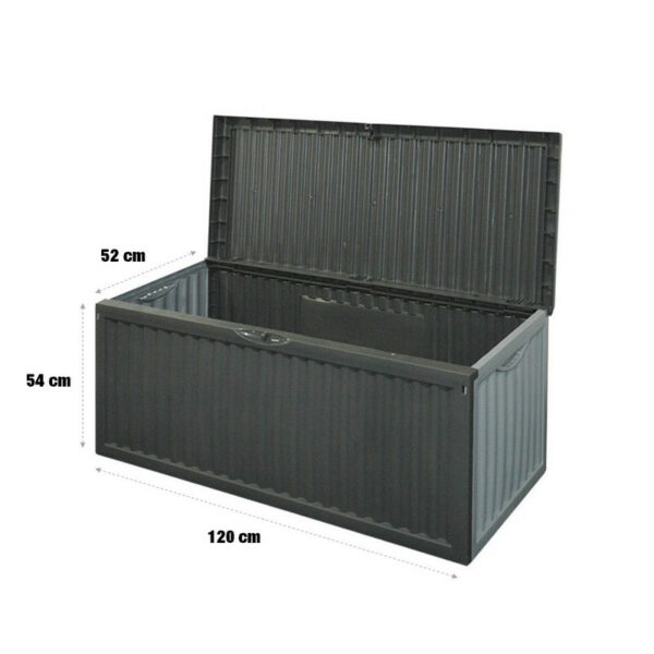 Coffre de jardin grand volume 240 litres