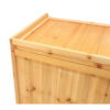 Coffre de jardin en bois de sapin - 113 × 60 × 53 cm