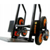 Diable monte-escalier pliable 200 kg - roues triples et cadre acier
