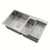 4cdb2777-d6ca-478a-ac66-0a8d991125d4 Évier inox double bac 78 x 43 cm à encastrer