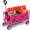 Chariot pliable compact 46,5 × 34 cm tout-terrain
