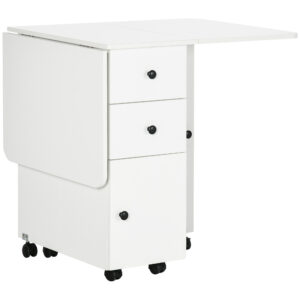 5275b361-b985-4eaf-9e10-6e0582437013_2000x2000.jpeg.format Table de couture pliante blanche avec tiroirs et rangements - 120 cm