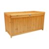 Coffre de jardin en bois de sapin - 113 × 60 × 53 cm