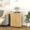 Table de couture pliante sur roulettes avec rangements - 146 × 50 cm