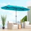 71965efe-9d51-495a-b9f1-432ae14bcace Parasol double familial 400 × 200 cm avec base