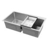 7410eead-4479-42df-95fa-1c945c390256 Évier inox double bac 78 x 43 cm à encastrer