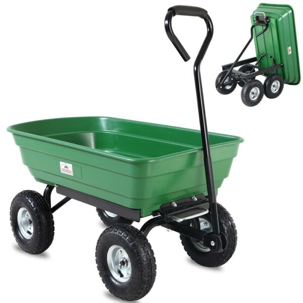 Chariot de jardin basculant 75 L GARDEBRUK - 300 kg