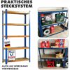 Rayonnage FLOORDIREKT Titan Rack 5 niveaux - 875 à 1 250 kg
