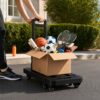 a84ac8af-37c8-4801-889b-cf58b6fd0178 Chariot plateforme pliable 260 kg - plateau extensible et roues pivotantes 360°