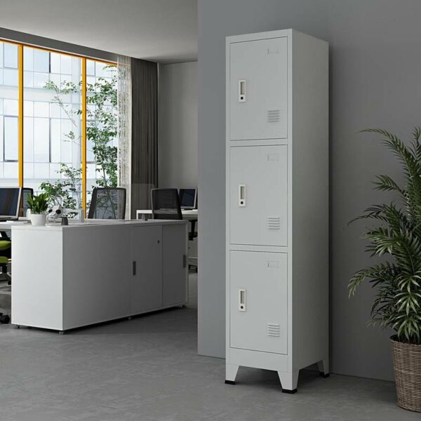 Armoire vestiaire métallique Joroinen 180 cm - 1, 3 ou 5 portes