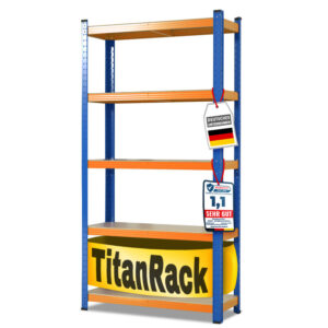 Rayonnage FLOORDIREKT Titan Rack 5 niveaux - 875 à 1 250 kg