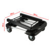 d030c00b-ecde-4398-82e8-348fd6e73185 Chariot plateforme extensible en aluminium 200 kg - plateau 44 à 66 cm