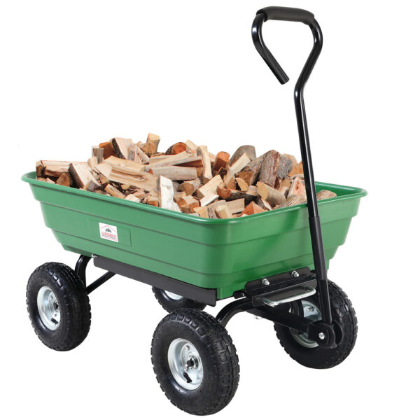 Chariot de jardin basculant 75 L GARDEBRUK - 300 kg