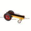 Chariot porte-panneaux tout-terrain 500 kg - roues pneumatiques et serrage