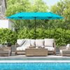 f8fb8e5a-d563-4e7f-b716-006954396f3a Parasol double familial 400 × 200 cm avec base