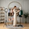 Petit mannequin enfant unisexe sur roulettes - hauteur réglable 142 à 204 cm