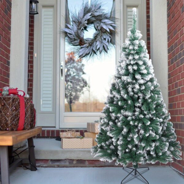 Sapin de Noël artificiel enneigé 213 cm - 870 branches - AUTOFOREVER