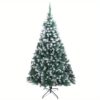 Sapin de Noël artificiel enneigé 213 cm - 870 branches - AUTOFOREVER