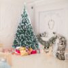 Sapin de Noël artificiel enneigé 213 cm - 870 branches - AUTOFOREVER
