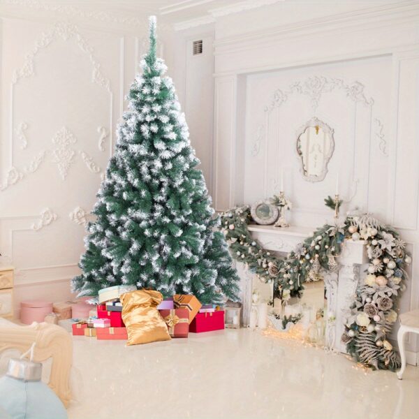 Sapin de Noël artificiel enneigé 213 cm - 870 branches - AUTOFOREVER