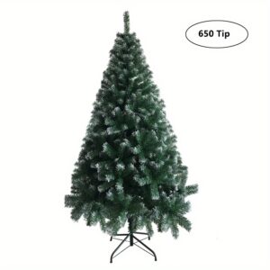 Sapin de Noël artificiel enneigé 180 cm - 650 branches - AUTOFOREVER
