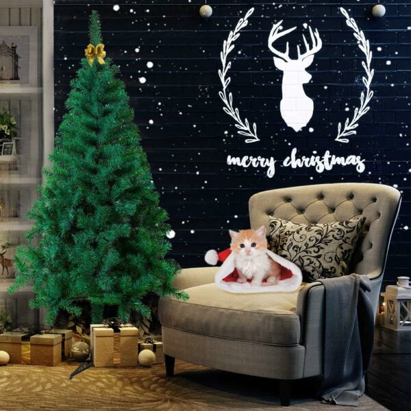 Sapin de Noël artificiel vert en PVC - 180, 210 ou 240 cm - HENGMEI