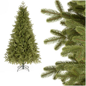 Sapin de Noël artificiel PE/PVC 210 cm - 713 pointes - SPRINGOS CT0289