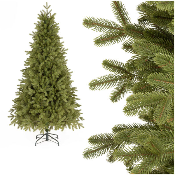 6ad057ff-fbfa-48d2-8b4e-6e9ca0ffc9e2_2560x2560.jpeg.format Sapin de Noël artificiel PE/PVC 210 cm - 713 pointes - SPRINGOS CT0289