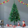 Sapin de Noël artificiel vert en PVC - 180, 210 ou 240 cm - HENGMEI