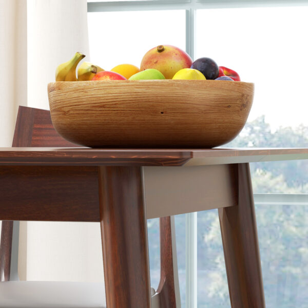 Table à manger 120 × 75 cm - pin massif marron